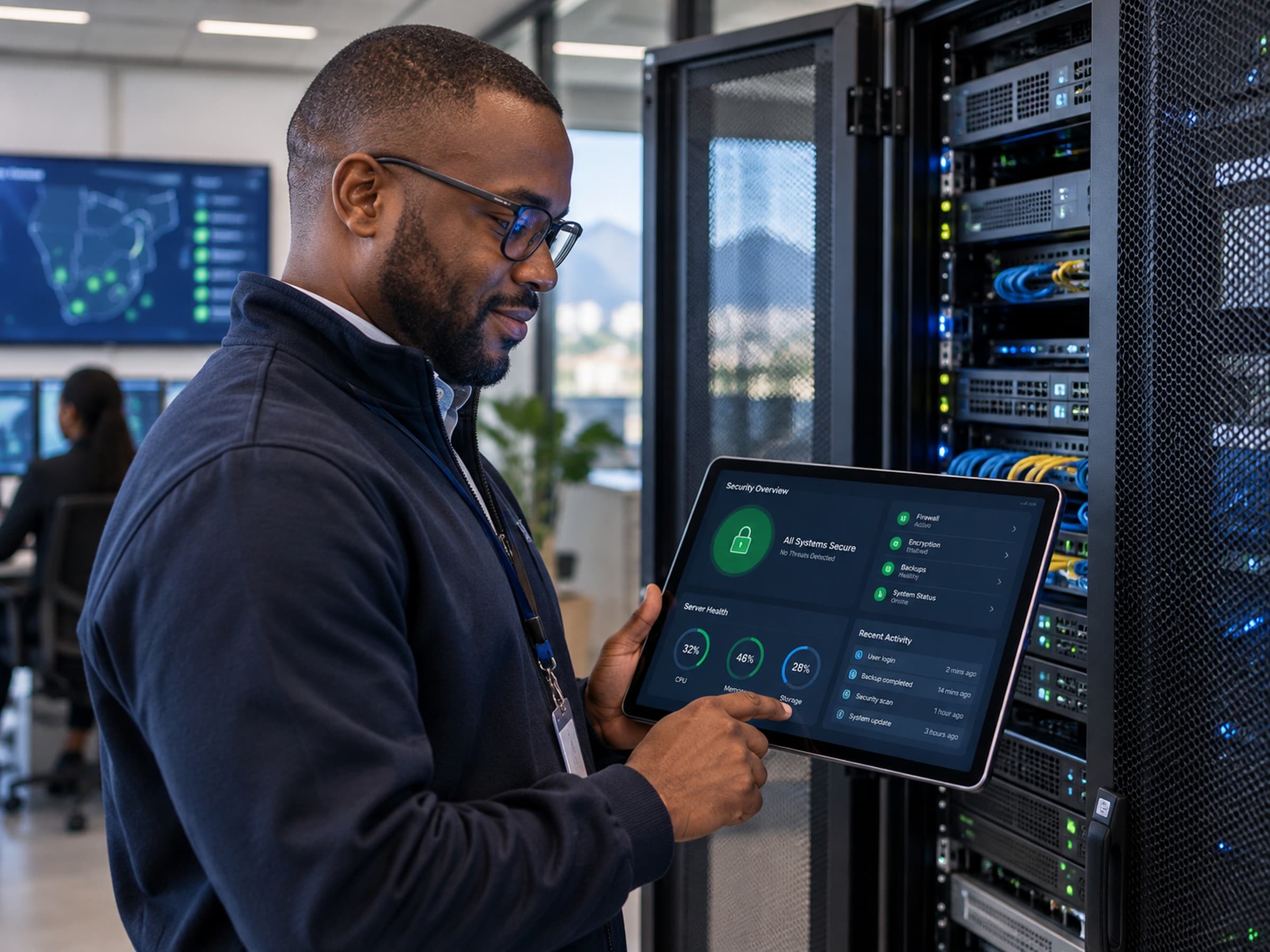 Secure data handling and compliance controls